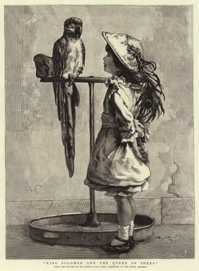 Le roi Salomon et la reine de Saba - Arthur Temple Felix Clay